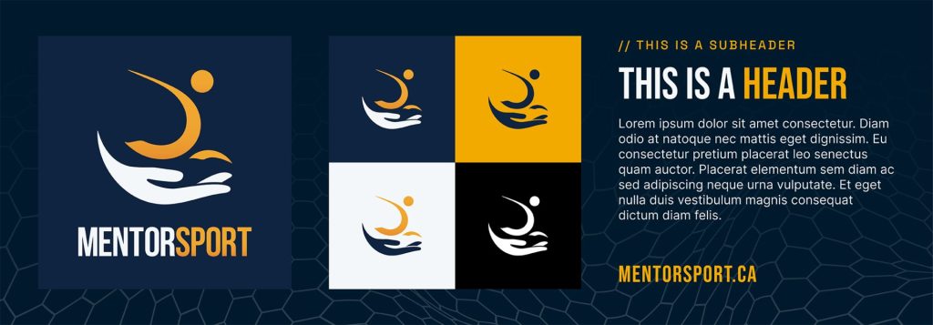 MentorSport brand identity guidelines